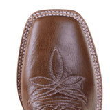 Jewell Brown Broad Square Toe