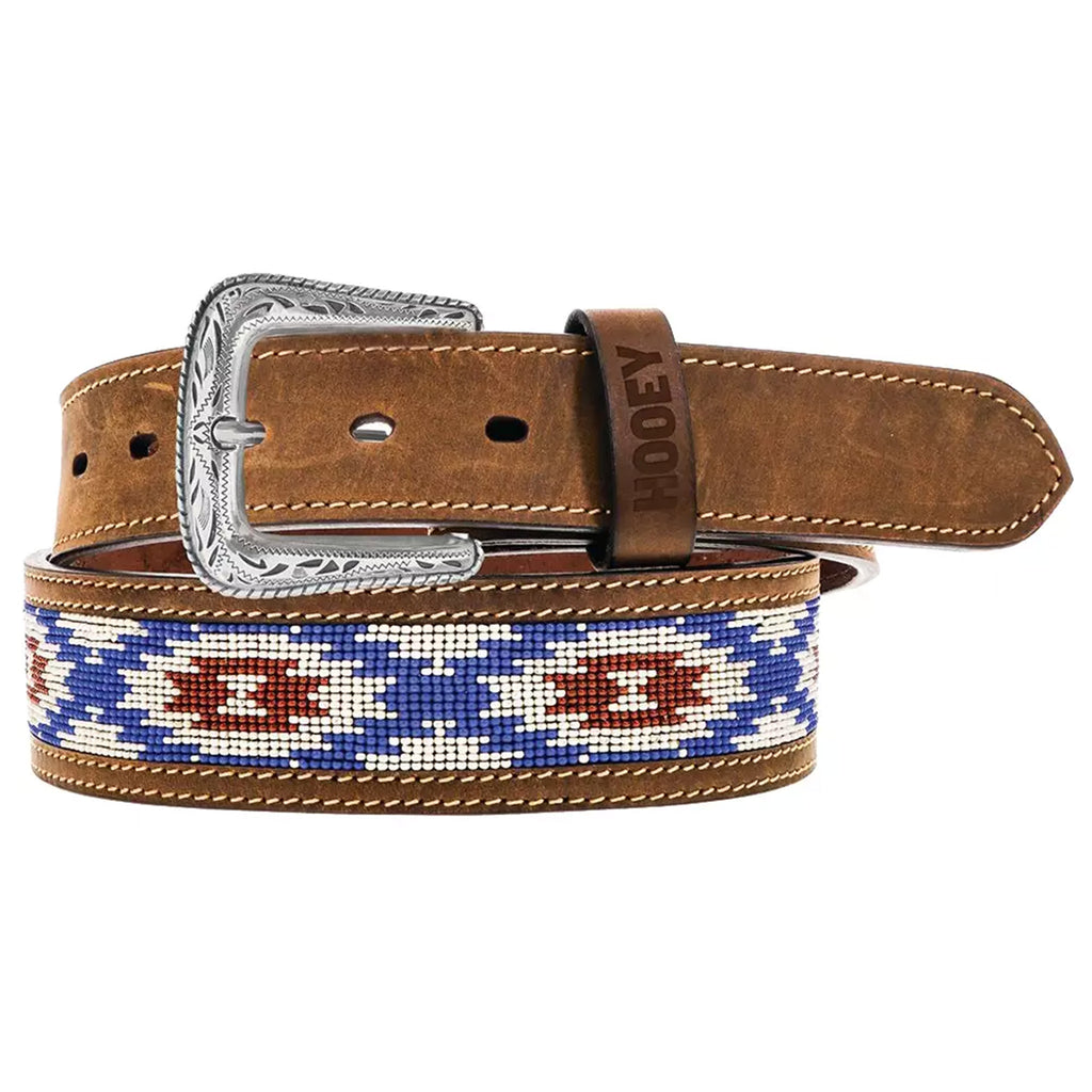 Hooey Men's Tapered Beaded Belt