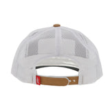 Hooey Youth Horizon Tan & White Trucker Snapback Hat back view