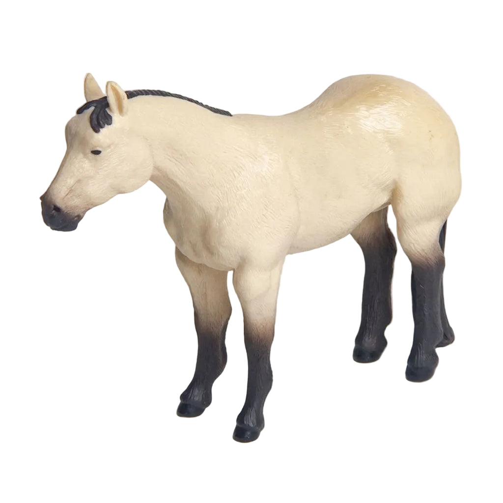 Little Buster Buckskin Quarter Horse Angle View