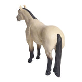 Little Buster Buckskin Quarter Horse Angle Back View