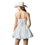Women's White Bubble Dress