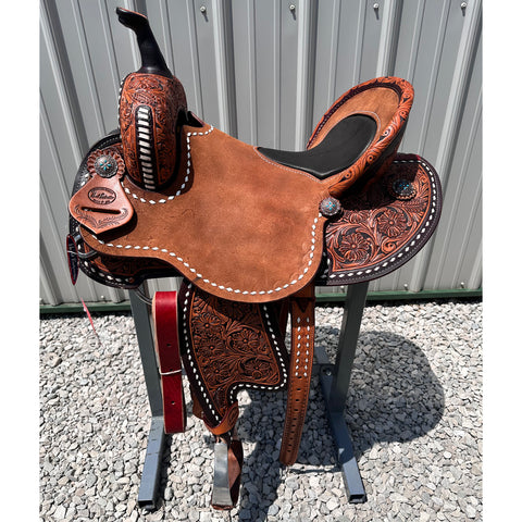 HR Saddlery Western Edge Exclusive Barrel Saddle