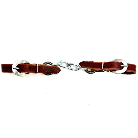 Flat lay of Cowboy Curb Chain.