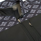 Avalon Men's Black & Grey Aztec Softshell Jacket