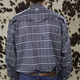 Back of the shirt, it has a western yoke and a "WE" patch at the top