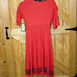 Back side view of the dress. 