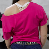 Back side view of the shirt. 