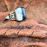 "Ry" White Buffalo Ring