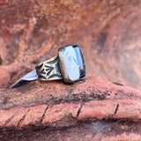 "Ry" White Buffalo Ring