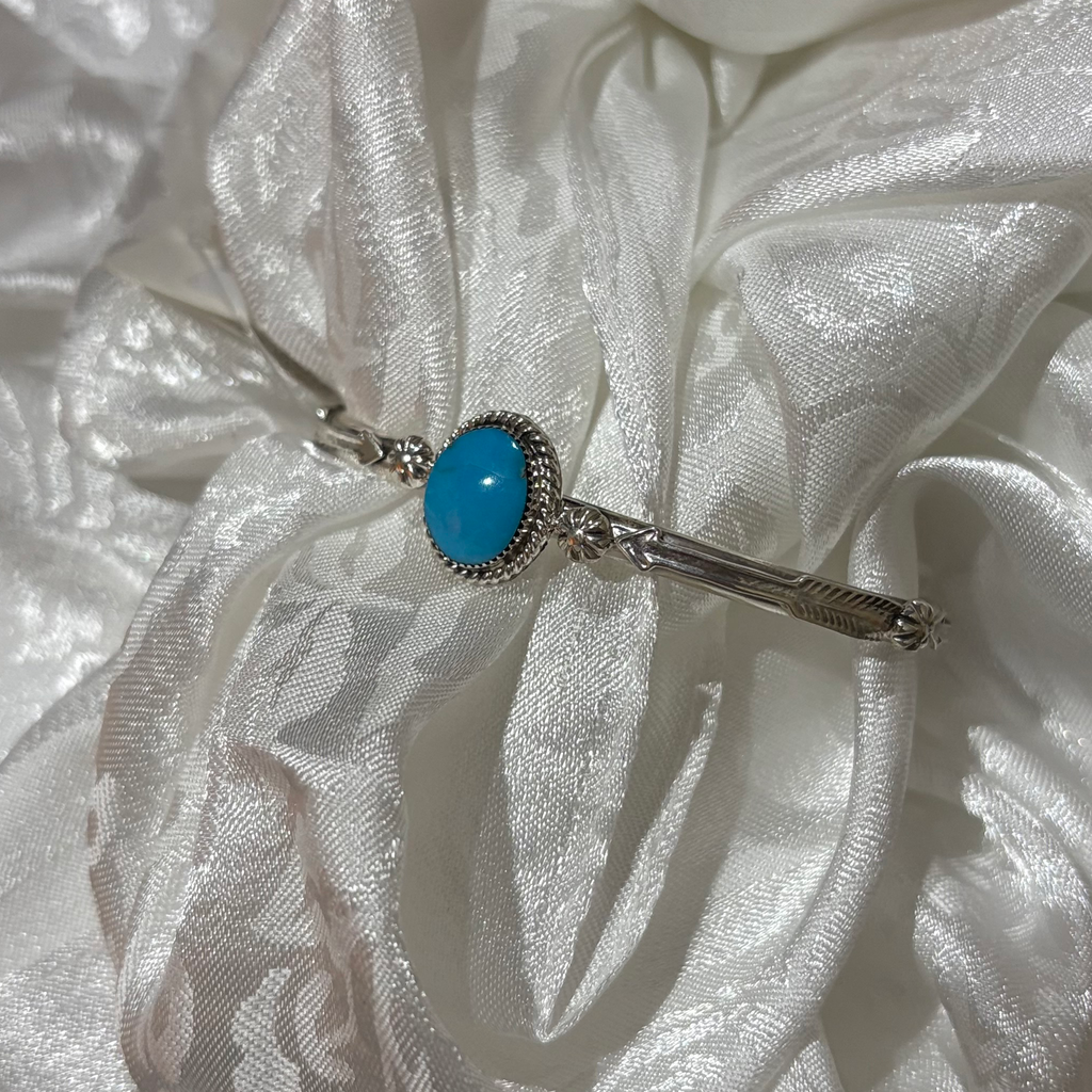 "Coco" Navajo Kingman Turquoise Bracelet