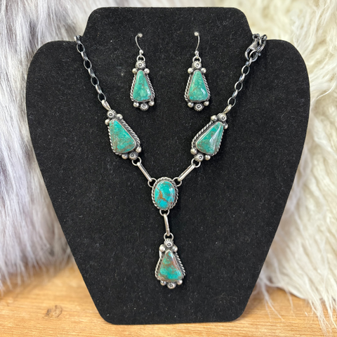 Largo Kingman Necklace & Earring Set