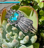 "Bella" Sonoran Gold Feather Cuff