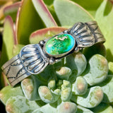 "Jon" Sterling Silver Sonoran Gold Cuff