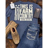 John Deere This Is Farm Country Long Sleeve T-shirt 