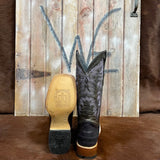 Tanner Mark Women's Caiman Purple & Black Boots
