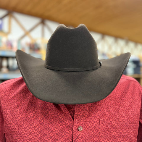 Black 4x Beaver felt cowboy hat.