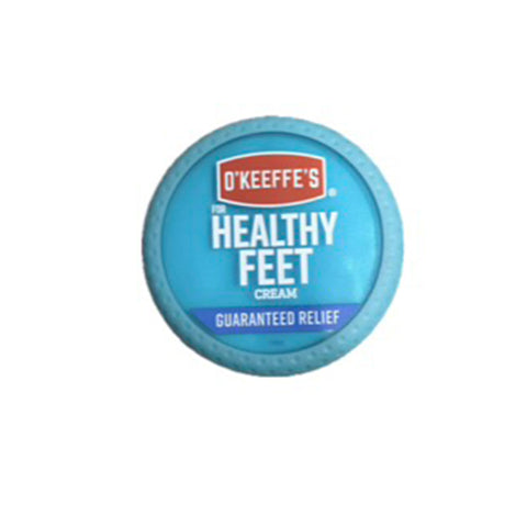 Picture of the top of the tub of foot cream. 