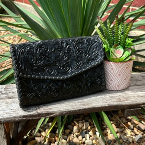 Black Fully Tooled Clutch