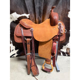 HR Saddlery 16in Ranch Cutter Saddle