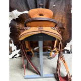 HR Saddlery 15in Punchy Ranch Saddle