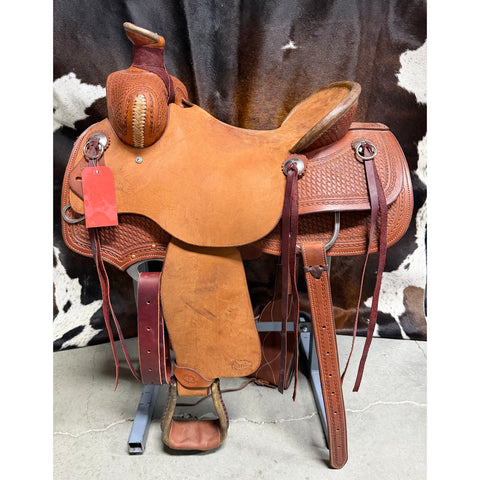 HR Saddlery 16in Pecos Ranch Saddle
