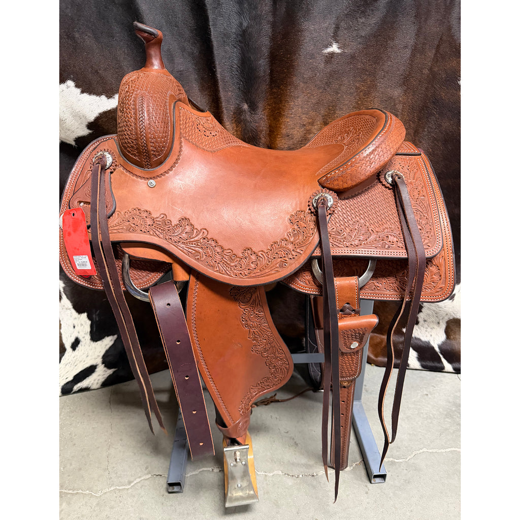 HR Saddlery Signature 16.5in Cowhorse Saddle
