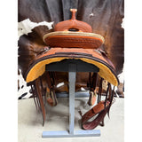 HR Saddlery 15.5in Ranch Cutter Saddle