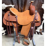 HR Saddlery 15.5in Ranch Cutter Saddle