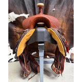 HR Saddlery 15.5in Ranch Cutter Saddle