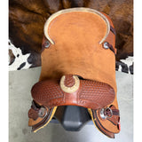 HR Saddlery 15.5in Ranch Cutter Saddle