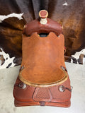 HR Saddlery Basket Weave Association Saddle