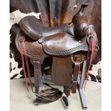 HR Saddlery 16in Extra Padding Trail Saddle