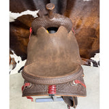 HR Saddlery Signature Chocolate Ranch Cutter Saddle