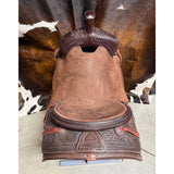 HR Saddlery Signature 17in Ranch Cutter Saddle