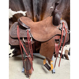 HR Saddlery Signature 17in Ranch Cutter Saddle