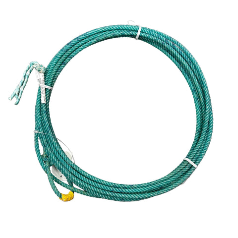 20 foot turquoise kid rope.
