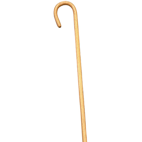 Vertical standing wooden stock cane. 
