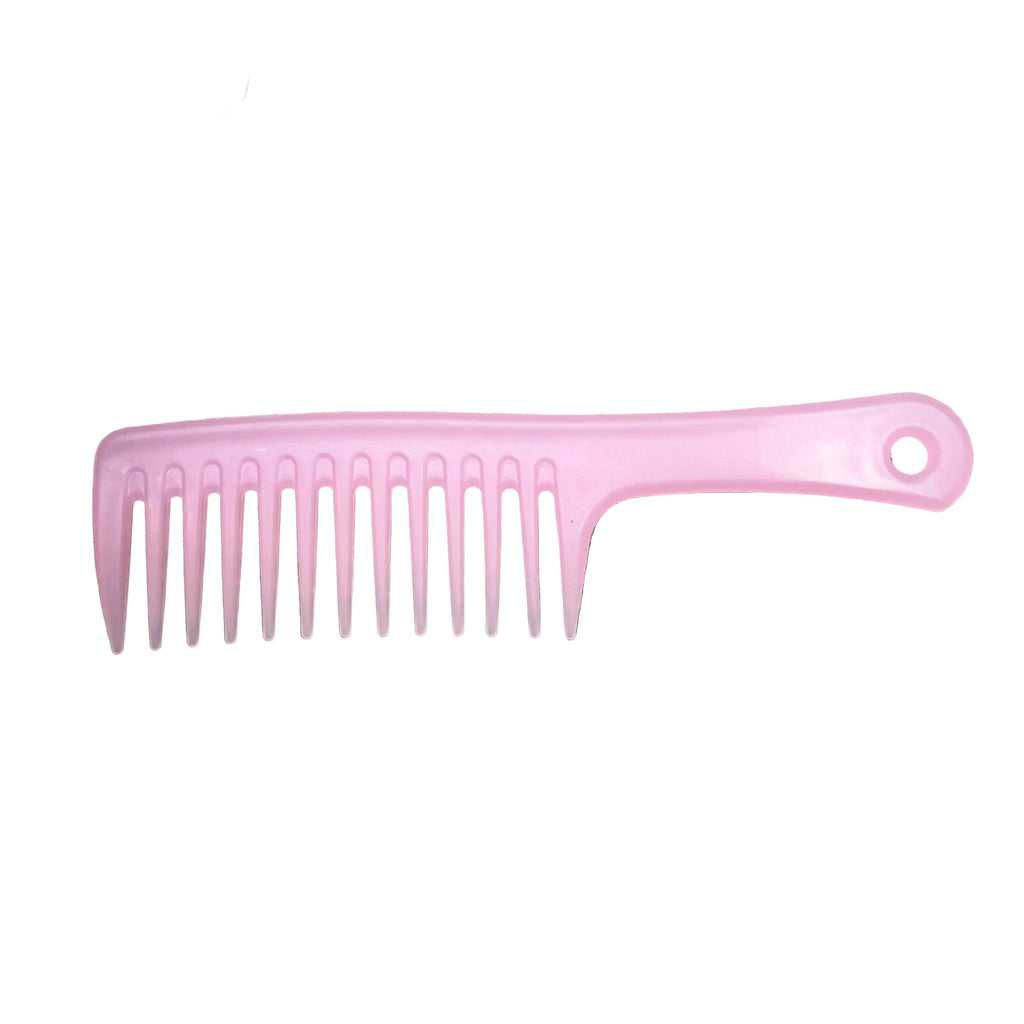 Side facing light pick grooming comb.