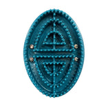Teal Glossy Groomer Back.