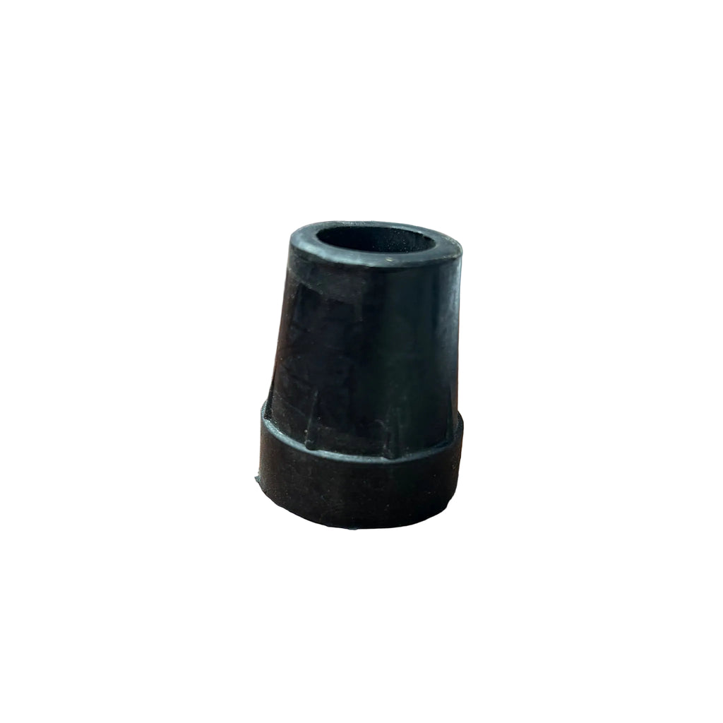 Black Cane Rubber Tip.