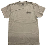 Front side of the Coors t-shirt.