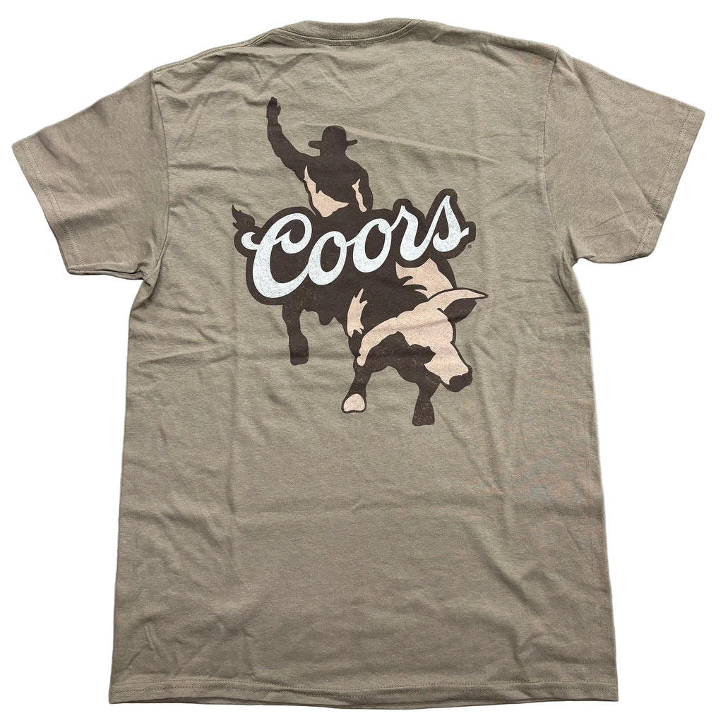 Back side of the Coors t-shirt.