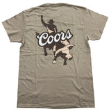 Back side of the Coors t-shirt.