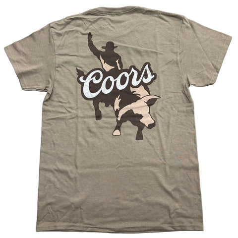 Back side of the Coors t-shirt.