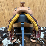 Front view showing gullet and the horn