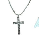 Silver and Black diamond pattern side 