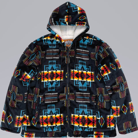 Navito Adult Southwest Plush Sherpa Jacket