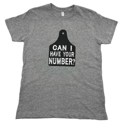 The Whole Herd Kid's Can I Have Your Number Tee