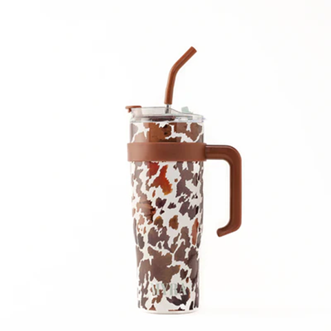Myra Cowhide 40oz Tumbler